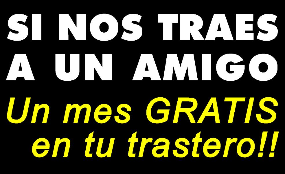 Promocion si nos traes a un amigo