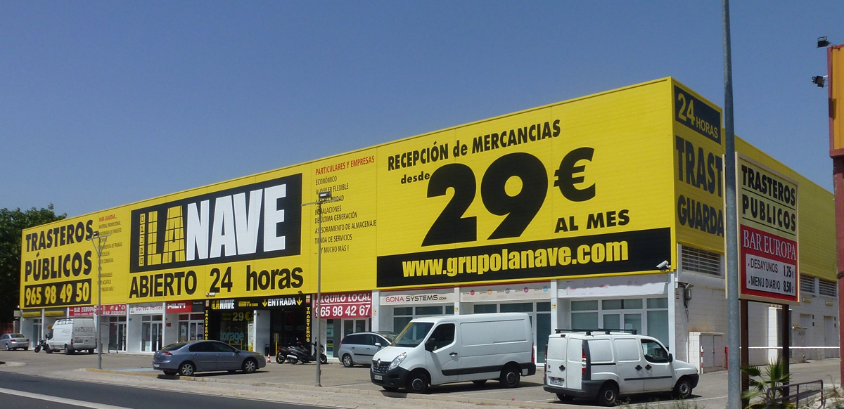 Trasteros públicos en Alicante LANAVE Desde 9,90